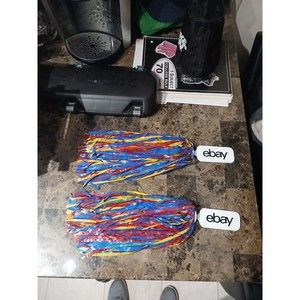 eBay Pom Poms, 2, From eBay Open 2023, eBayana, 16 in. Multicolor